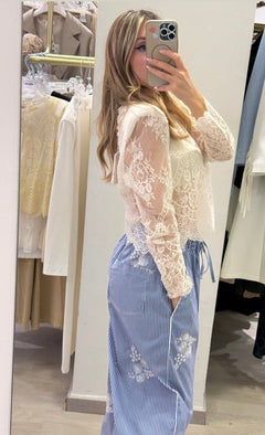 Camicia In Pizzo