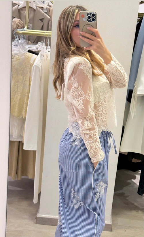 Camicia In Pizzo