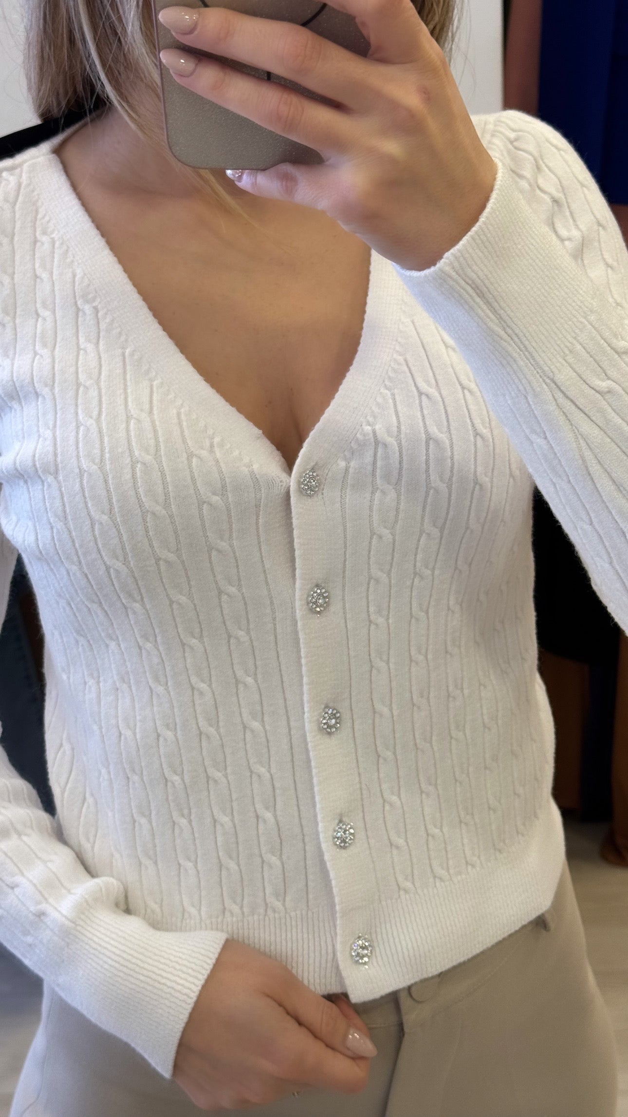 Giacca Bottoni Gioiello