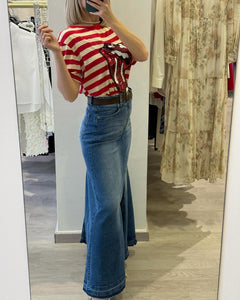 Gonna in denim