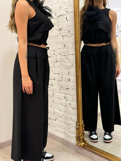 Gilet Gessato Nero