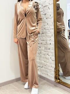 Giacca Tailleur in velluto Tensione In