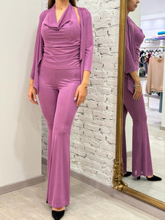 Bolero in maglina lurex di viscosa