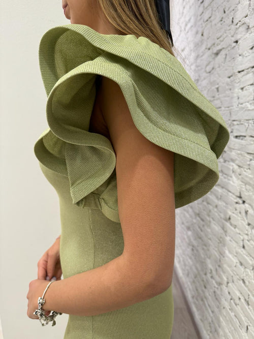 Abito in maglina lurex