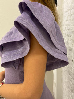 Abito in maglina lurex