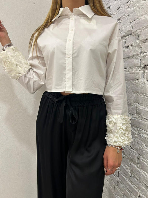Camicia con dettaglio manica