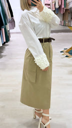 Camicia con dettaglio manica