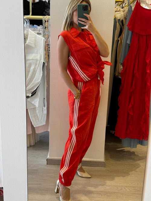Pantalone con banda