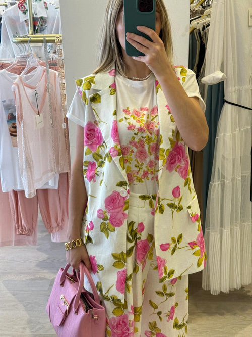 Gilet flowers