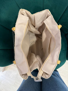 Borsa manico bamboo