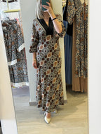 Abito lungo kimono