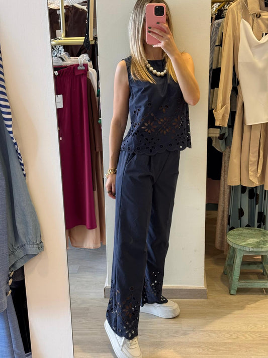 Pantalone Traforato