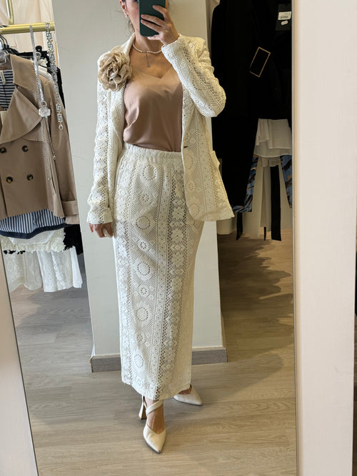 Gonna in macramè