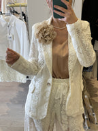 Giacca in macramè