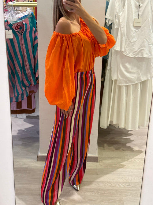 Camicia Con Scollo A Barca