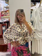 Camicia Fiorellini In Seta
