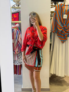 Camicia Zebre In Mussola