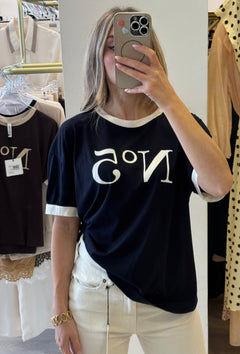 T-shirt "N5" A Contrasto TENSIONE IN