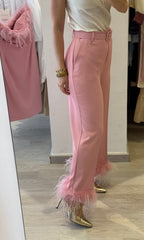 Pantalone Con Piume