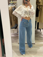 Jeans gamba dritta