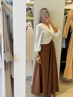 Abito Bicolor (Disponibile Anche In Nero) Tensione In