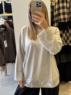 Maglia Davina Con Paillettes