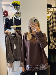 Maglia Davina Con Paillettes