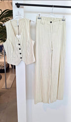 Completo Gilet/Pantalone Gessato