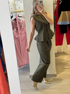 Pantalone Con Pence 26P4516 Tensione In