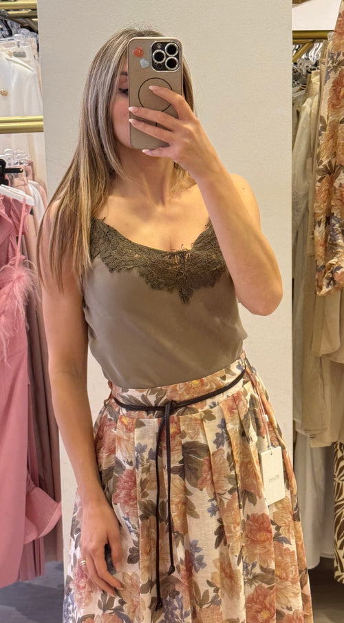Top Lingerie In Cupro