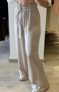 Pantalone In Saten Viscosa Motel