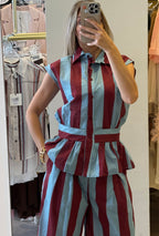 Camicia A Righe Larghe