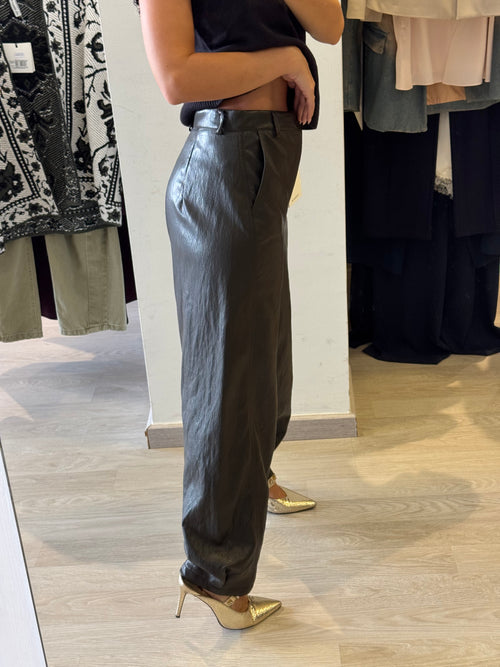 Pantalone  Balloon  Ecopelle Tensione IN