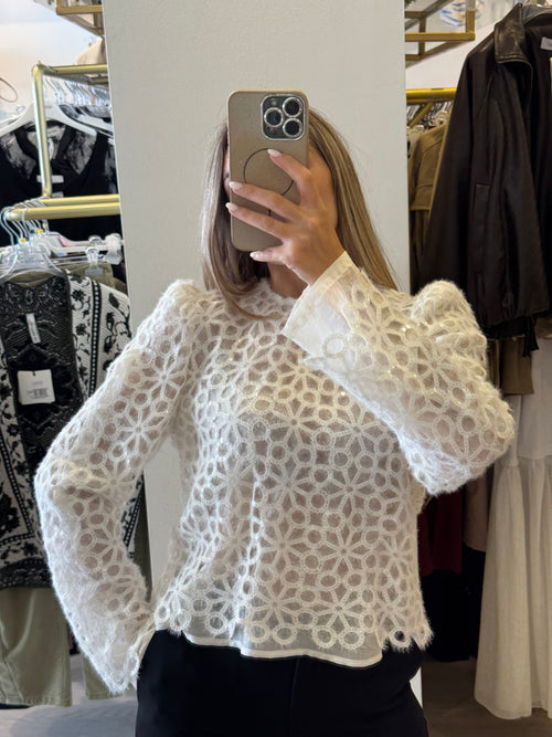 Maglia Con Paillettes Tensione IN