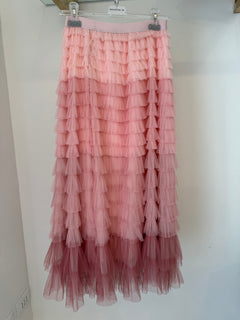 Gonna tulle degradè