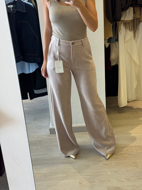 Pantalone in Velluto Spinato