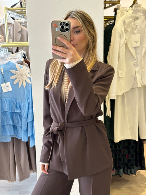 Tailleur Tessuto Fluido