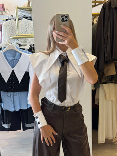 Camicia Con Cravatta Pitonata HaveOne