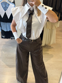 Camicia Con Cravatta Pitonata HaveOne