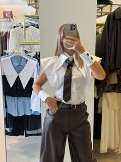 Camicia Con Cravatta Pitonata HaveOne