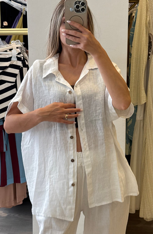 Camicia In Puro Lino