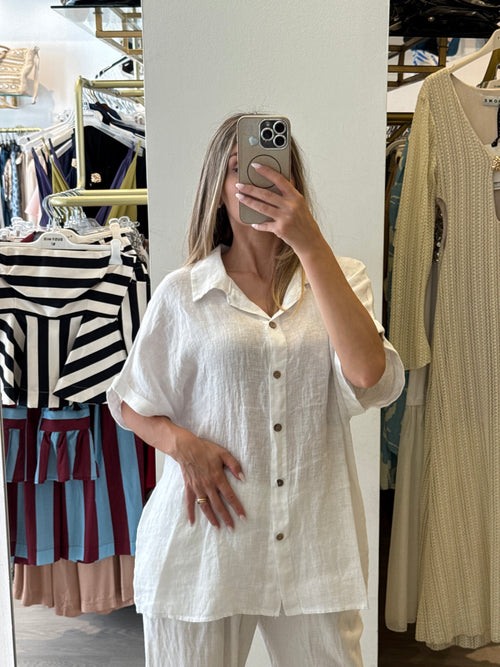 Camicia In Puro Lino