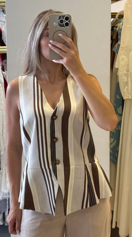 Gilet A Righe