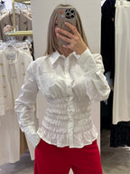 Camicia Con Arricciatura