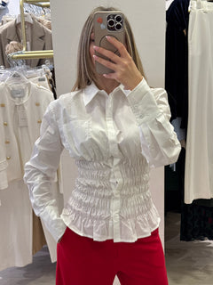 Camicia Con Arricciatura