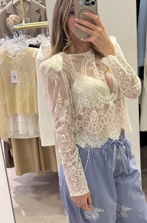 Camicia In Pizzo