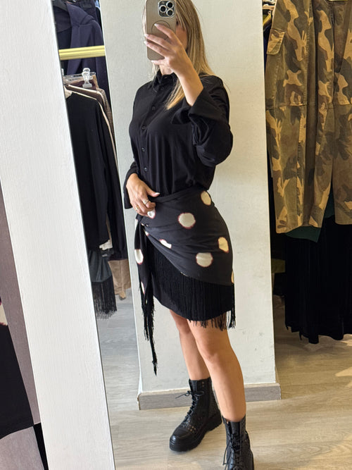 Abito Pareo Pois in Jersey