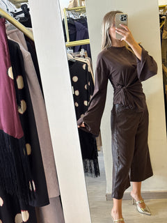Maglia Con Nodo Tensione In