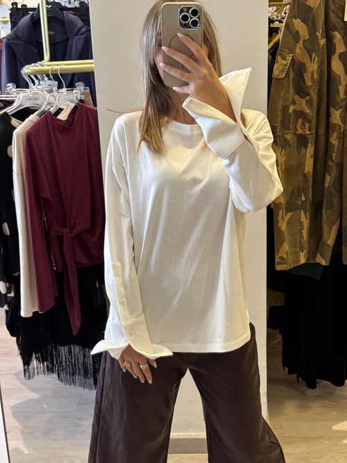 T-shirt Con Polsino Tensione IN