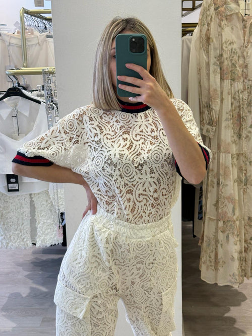 Pantalone in pizzo
